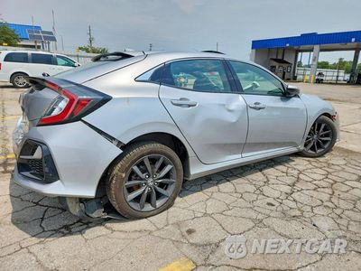 Trzecie zdjęcie samochodu z tyłu: 2020 HONDA CIVIC EX VIN:SHHFK7H66LU420257 - miniatura