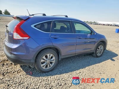Trzecie zdjęcie samochodu z tyłu: 2013 HONDA CR-V EXL VIN:2HKRM4H74DH601148 - miniatura