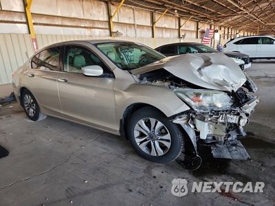 Czwarte zdjęcie samochodu z boku: 2014 HONDA ACCORD LX VIN:1HGCR2F31EA242296 - miniatura