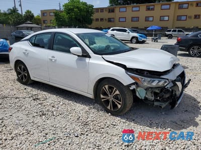 Czwarte zdjęcie samochodu z boku: 2022 NISSAN SENTRA SV VIN:3N1AB8CV7NY223561 - miniatura