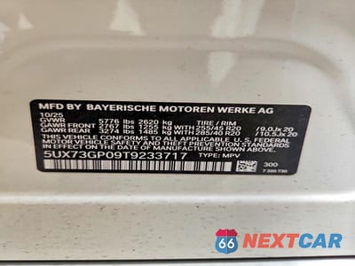 Zdjęcie 13 z 13 samochodu: 2026 BMW X3 M50 VIN:5UX73GP09T9233717 - miniatura