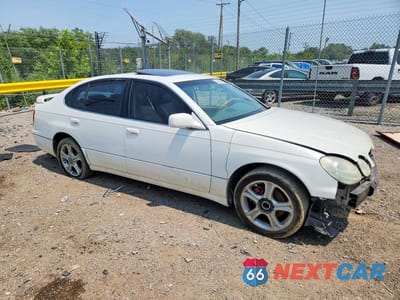 Czwarte zdjęcie samochodu z boku: 2001 LEXUS GS 430 VIN:JT8BL69S510006349 - miniatura