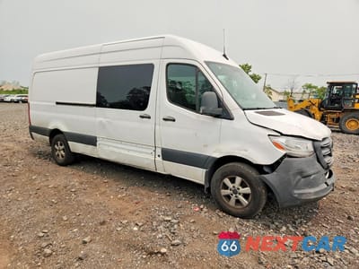 Czwarte zdjęcie samochodu z boku: 2019 MERCEDES-BENZ SPRINTER 2500/3500 VIN:WD4PF1CD7KP042571 - miniatura