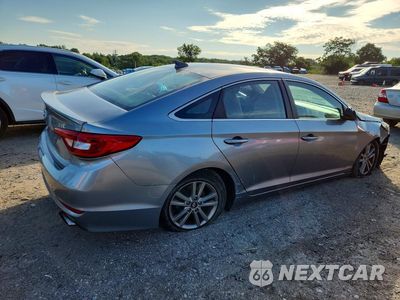 Trzecie zdjęcie samochodu z tyłu: 2017 HYUNDAI SONATA SE VIN:5NPE24AF3HH477188 - miniatura