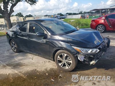 Czwarte zdjęcie samochodu z boku: 2022 NISSAN SENTRA SV VIN:3N1AB8CVXNY241388 - miniatura
