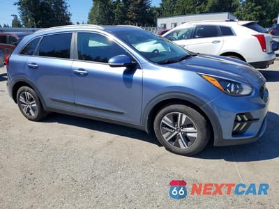 Czwarte zdjęcie samochodu z boku: 2020 KIA NIRO EX PREMIUM VIN:KNDCE3LC6L5440091 - miniatura