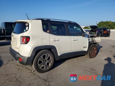 Trzecie zdjęcie samochodu z tyłu: 2016 JEEP RENEGADE LIMITED VIN:ZACCJADT2GPC96390 - miniatura