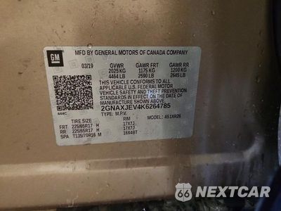 Zdjęcie 13 z 13 samochodu: 2019 CHEVROLET EQUINOX LT VIN:2GNAXJEV4K6264785 - miniatura