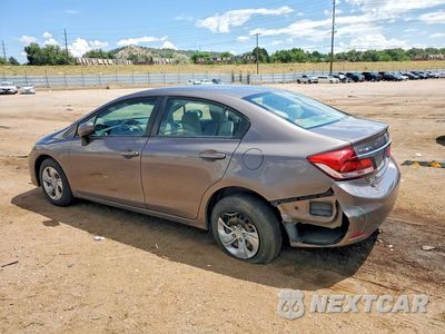 Drugie zdjęcie samochodu z przodu: 2015 HONDA CIVIC LX VIN:19XFB2F5XFE224055 - miniatura