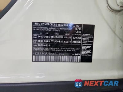 Zdjęcie 13 z 13 samochodu: 2011 MERCEDES-BENZ ML 350 4MATIC VIN:4JGBB8GB2BA682154 - miniatura