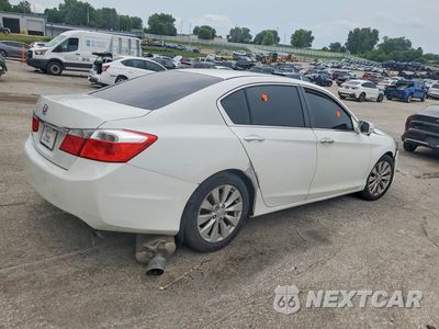 Trzecie zdjęcie samochodu z tyłu: 2014 HONDA ACCORD EX VIN:1HGCR2F78EA263231 - miniatura