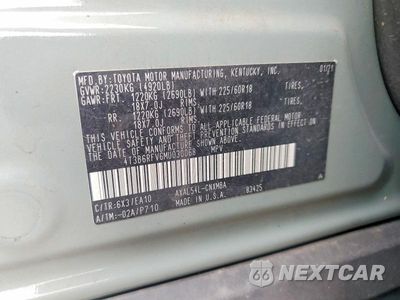 Zdjęcie 12 z 12 samochodu: 2021 TOYOTA RAV4 HYBRID XLE PREMIUM VIN:4T3B6RFV6MU030068 - miniatura