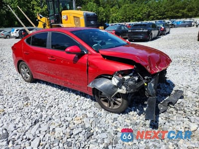 Czwarte zdjęcie samochodu z boku: 2017 HYUNDAI ELANTRA SE VIN:KMHD84LF6HU074251 - miniatura