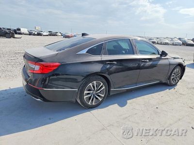 Trzecie zdjęcie samochodu z tyłu: 2020 HONDA ACCORD HYBRID EXL VIN:1HGCV3F59LA015762 - miniatura