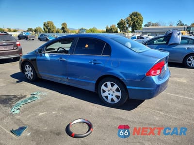 Drugie zdjęcie samochodu z przodu: 2007 HONDA CIVIC LX VIN:1HGFA16537L003792 - miniatura