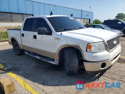 Czwarte zdjęcie samochodu z boku: 2008 FORD F150 SUPERCREW VIN:1FTPW14V28FA51789 - miniatura
