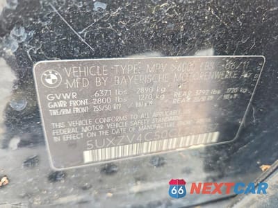 Zdjęcie 13 z 13 samochodu: 2012 BMW X5 XDRIVE35I VIN:5UXZV4C50CL751057 - miniatura