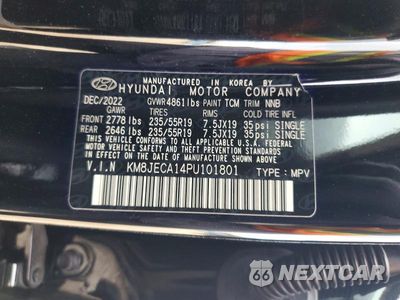 Zdjęcie 13 z 13 samochodu: 2023 HYUNDAI TUCSON LIMITED VIN:KM8JECA14PU101801 - miniatura