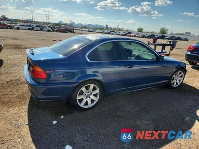 Trzecie zdjęcie samochodu z tyłu: 2001 BMW 325 CI VIN:WBABN33441JW59217 - miniatura
