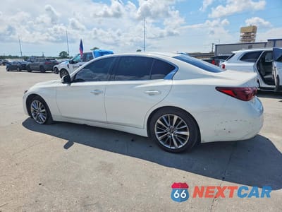 Drugie zdjęcie samochodu z przodu: 2021 INFINITI Q50 LUXE VIN:JN1EV7BP9MM703267 - miniatura