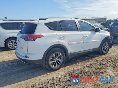 Trzecie zdjęcie samochodu z tyłu: 2018 TOYOTA RAV4 HYBRID XLE VIN:JTMRJREV6JD158009 - miniatura