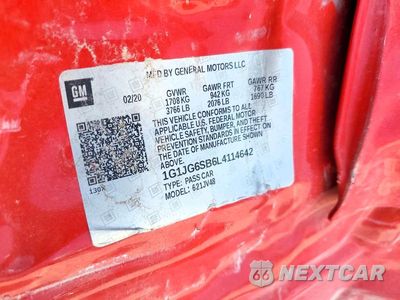 Zdjęcie 12 z 12 samochodu: 2020 CHEVROLET SONIC VIN:1G1JG6SB6L4114642 - miniatura
