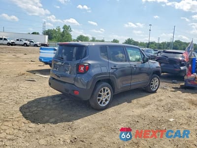 Trzecie zdjęcie samochodu z tyłu: 2023 JEEP RENEGADE LATITUDE VIN:ZACNJDB10PPP71933 - miniatura