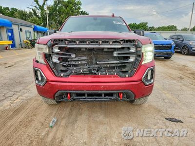 Piąte zdjęcie samochodu w środku: 2021 GMC SIERRA K1500 AT4 VIN:3GTU9EET2MG420576 - miniatura