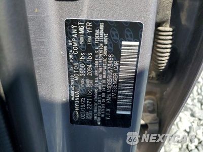 Zdjęcie 12 z 12 samochodu: 2024 HYUNDAI ELANTRA SEL VIN:KMHLM4DG5RU678468 - miniatura