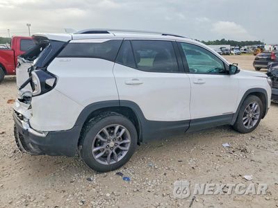 Trzecie zdjęcie samochodu z tyłu: 2022 GMC TERRAIN SLT VIN:3GKALPEV4NL143704 - miniatura