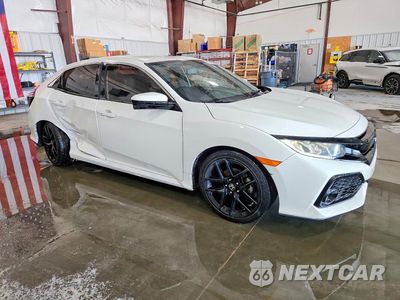 Czwarte zdjęcie samochodu z boku: 2017 HONDA CIVIC EXL VIN:SHHFK7H76HU414345 - miniatura