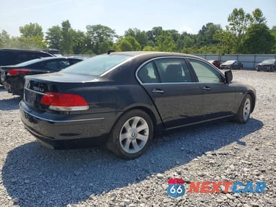 Trzecie zdjęcie samochodu z tyłu: 2008 BMW 750 LI VIN:WBAHN83528DT87565 - miniatura