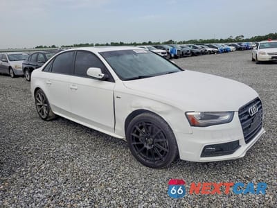 Czwarte zdjęcie samochodu z boku: 2016 AUDI A4 PREMIUM S-LINE VIN:WAUBFAFL2GN015530 - miniatura