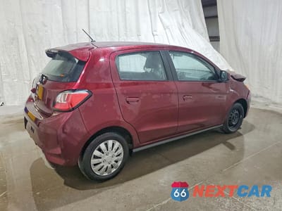 Trzecie zdjęcie samochodu z tyłu: 2024 MITSUBISHI MIRAGE ES VIN:ML32AUHJ0RH013102 - miniatura