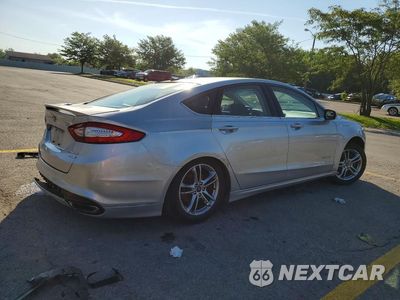 Trzecie zdjęcie samochodu z tyłu: 2015 FORD FUSION SE HYBRID VIN:3FA6P0LU5FR224691 - miniatura