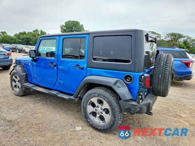 Drugie zdjęcie samochodu z przodu: 2015 JEEP WRANGLER UNLIMITED SPORT VIN:1C4BJWDG9FL675966 - miniatura