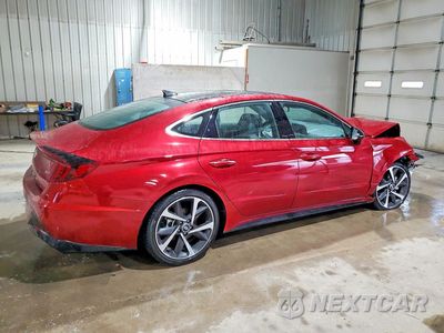 Trzecie zdjęcie samochodu z tyłu: 2023 HYUNDAI SONATA SEL PLUS VIN:KMHL44J21PA336930 - miniatura