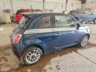 Trzecie zdjęcie samochodu z tyłu: 2013 FIAT 500 POP VIN:3C3CFFAR9DT747962 - miniatura