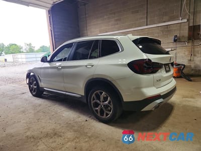 Drugie zdjęcie samochodu z przodu: 2023 BMW X3 XDRIVE30I VIN:WBX57DP09PN188113 - miniatura