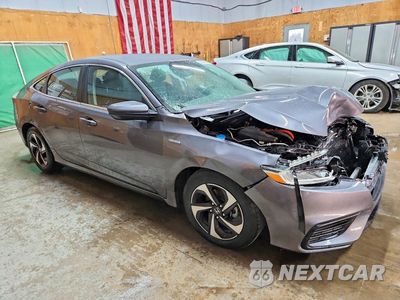 Czwarte zdjęcie samochodu z boku: 2022 HONDA INSIGHT EX VIN:19XZE4F52NE009641 - miniatura