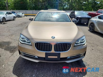 Piąte zdjęcie samochodu w środku: 2014 BMW 750 LI VIN:WBAYE8C54ED136476 - miniatura