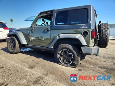 Drugie zdjęcie samochodu z przodu: 2015 JEEP WRANGLER SPORT VIN:1C4AJWAG0FL724231 - miniatura