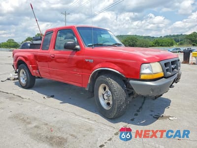 Czwarte zdjęcie samochodu z boku: 1998 FORD RANGER SUPER CAB VIN:1FTZR15X4WTA73517 - miniatura