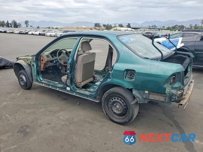 Drugie zdjęcie samochodu z przodu: 1999 HONDA CIVIC BASE VIN:2HGEJ6617XH511525 - miniatura