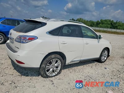Trzecie zdjęcie samochodu z tyłu: 2011 LEXUS RX 450H VIN:JTJBC1BA4B2420859 - miniatura