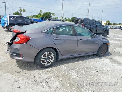 Trzecie zdjęcie samochodu z tyłu: 2017 HONDA CIVIC LX VIN:19XFC2F59HE052357 - miniatura