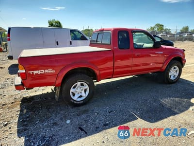Trzecie zdjęcie samochodu z tyłu: 2004 TOYOTA TACOMA V6 VIN:5TEWN72N34Z450079 - miniatura