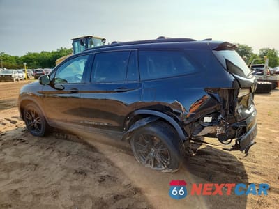 Drugie zdjęcie samochodu z przodu: 2022 HONDA PILOT BLACK VIN:5FNYF6H78NB036176 - miniatura