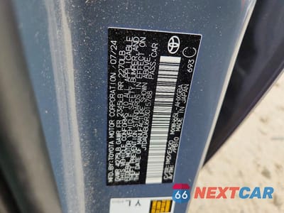 Zdjęcie 12 z 12 samochodu: 2024 TOYOTA PRIUS XLE VIN:JTDADABU6R3015788 - miniatura