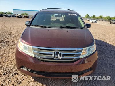 Piąte zdjęcie samochodu w środku: 2011 HONDA ODYSSEY EXL VIN:5FNRL5H61BB032531 - miniatura